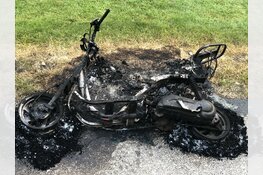 Afgebrande scooter gevonden in Abbekerk