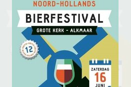 Zaterdag Noord-Hollands Bierfestival in de Grote Kerk