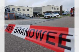 Bedrijven ontruimd in Zwaag