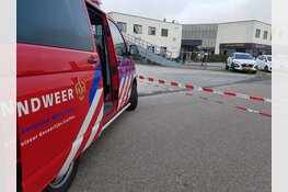 Bedrijven ontruimd in Zwaag